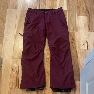 Burgundy Snow Pants by 686